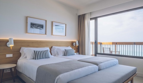 Suite, balcón, vistas al mar