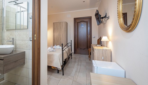 Habitación con 1 cama doble o 2 individuales