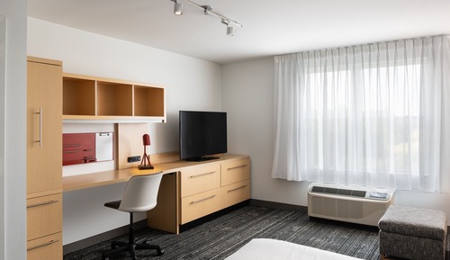 Estudio, 1 cama de matrimonio grande con sofá cama (Mobility Accessible, Roll-In Shower)