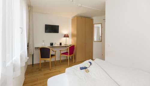 Habitación doble, 2 camas individuales, junto a la montaña