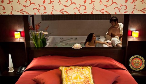 Suite junior, bañera de hidromasaje