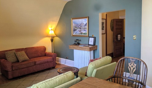 Habitación estándar, 1 cama de matrimonio con sofá cama, vistas a la montaña (The Elk Thistle Suite)