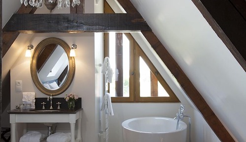 Habitación doble, bañera