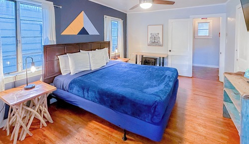 Cabaña estándar, 1 cama de matrimonio grande, no fumadores, cocina