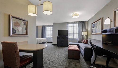 Suite estudio, 1 cama de matrimonio, cocina