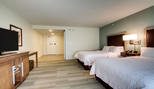 Habitación, 2 camas de matrimonio, accesible para personas con discapacidad, no fumadores