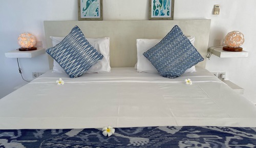 Bungalow, vistas al mar