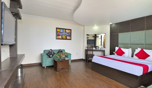 Habitación de lujo con 1 cama doble o 2 individuales (CP)