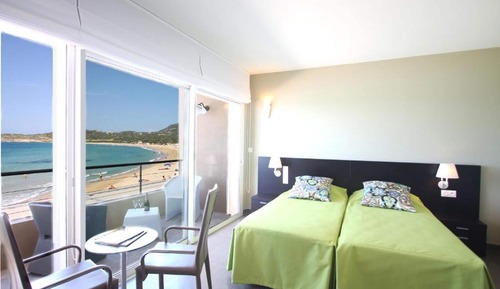 Habitación Deluxe doble, terraza, junto a la playa (Bâtiment Sable 3*)