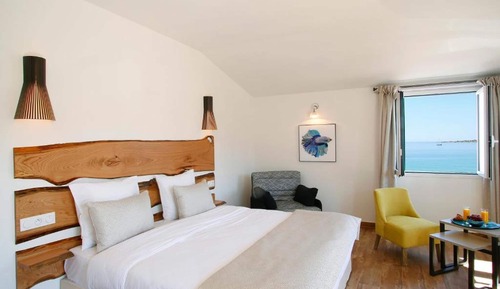 Habitación doble superior, balcón, vistas al mar