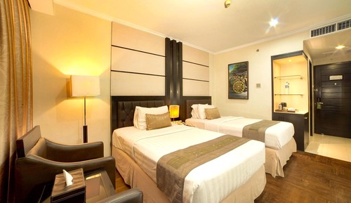 Habitación Deluxe con 2 camas individuales