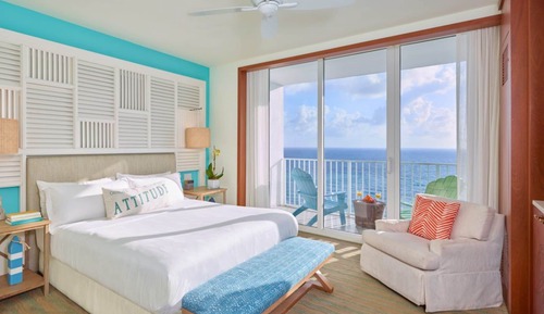 Habitación, 1 cama de matrimonio grande, frente al mar (Paradise )