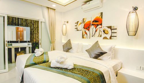 Bungalow Deluxe, vistas al jardín