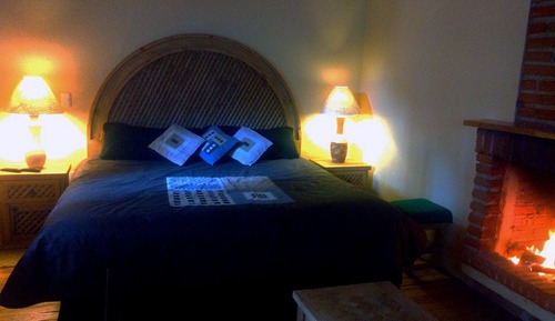 Cabaña, 2 habitaciones, chimenea (Luna Plata )