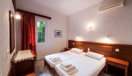 Apartamento, vistas al jardín