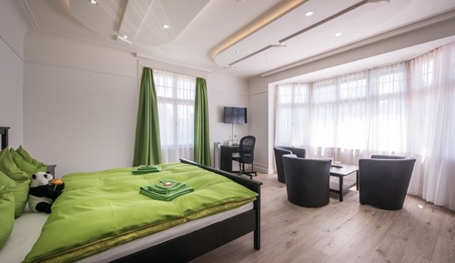 Villa Deluxe, 2 habitaciones, baño privado, vistas al jardín