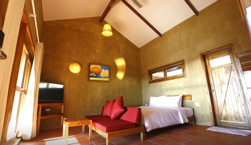 Bungalow básico, vistas al jardín