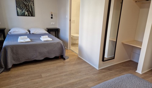 Habitación triple, baño privado