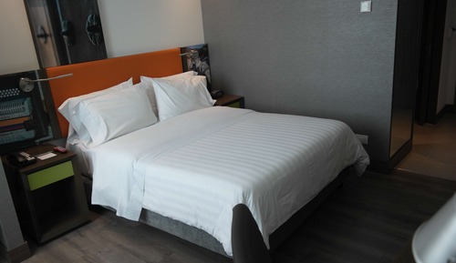 Habitación, 1 cama de matrimonio, no fumadores, frigorífico