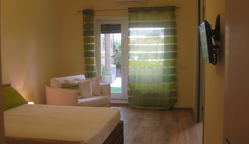 Suite estudio superior, 1 cama doble con sofá cama