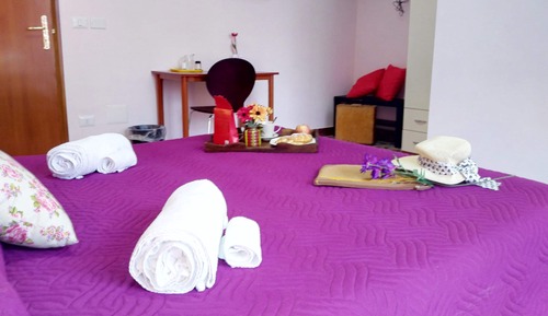 Habitación estándar con 1 cama doble o 2 individuales, vistas al jardín