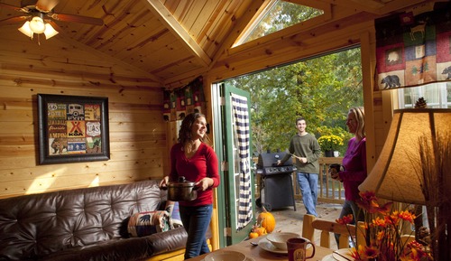 Cabaña Deluxe, 2 habitaciones