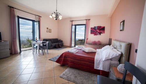Habitación doble superior, vistas al mar