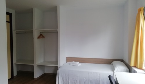 Habitación con 2 camas individuales, accesible para personas con discapacidad