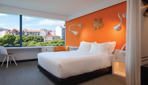 Habitación City con 1 cama doble o 2 individuales, vistas a la ciudad (COOL)