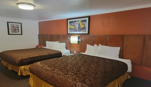 Habitación Deluxe, 2 camas de matrimonio, no fumadores, frigorífico y microondas