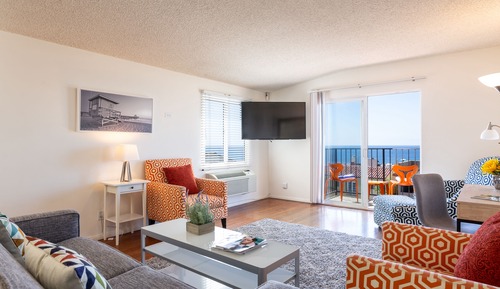 Apartamento Deluxe, 2 habitaciones, vistas al mar