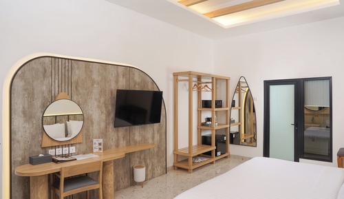 Habitación Deluxe con 1 cama doble o 2 individuales, vistas al jardín