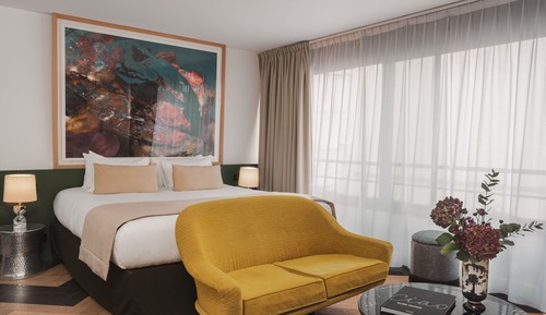 Suite junior, terraza