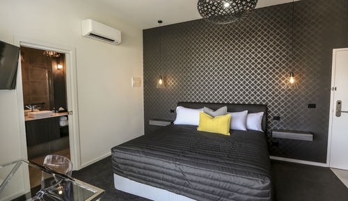 Suite estudio, balcón