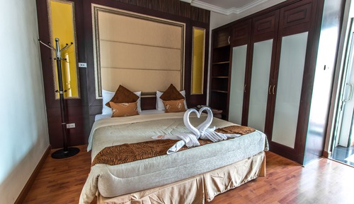Habitación superior, vistas al mar