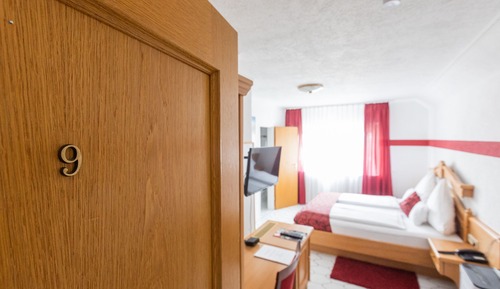 Habitación doble, baño privado