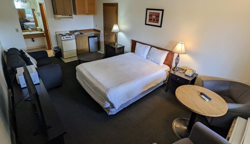 Habitación estándar, 1 cama de matrimonio, cocina básica