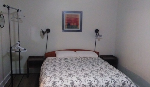 Suite estudio Confort, 1 cama de matrimonio, cocina básica