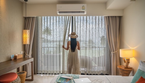 Habitación Premier, balcón, vistas al mar