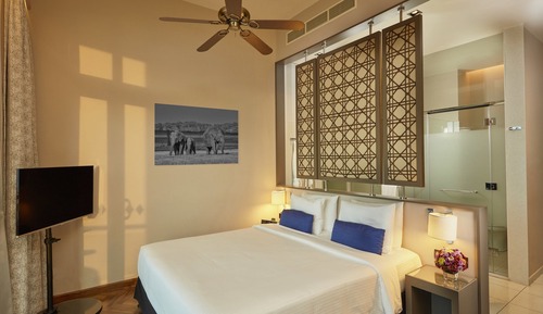 Habitación Premium doble, 1 cama de matrimonio grande, vistas al mar