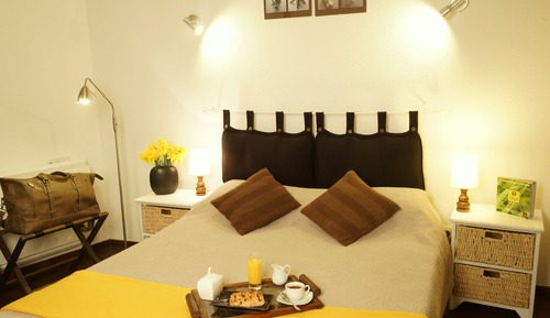 Habitación doble, terraza, vistas al jardín