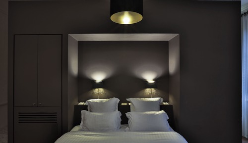 Suite, vistas al patio