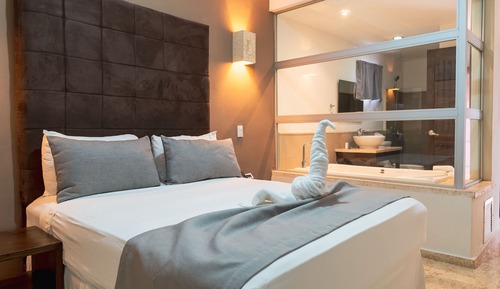 Habitación básica, 1 cama de matrimonio, vistas al jardín