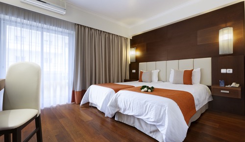 Habitación con 1 cama doble o 2 individuales