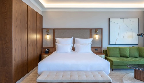 Suite junior, 2 camas individuales, vistas a la bahía