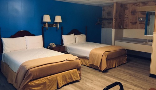 Habitación estándar, 2 camas dobles, fumadores