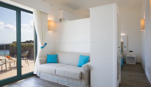 Suite estudio, vistas al mar