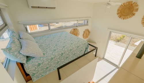 Casa de diseño, 1 cama doble, vistas a la playa
