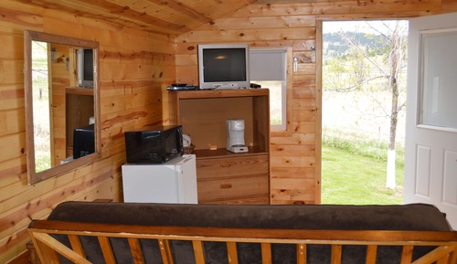 Cabaña familiar, habitaciones comunicadas (No Bath) (Cabin 18 connects with 17)