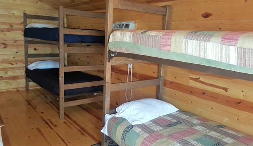 Cabaña estándar, varias camas